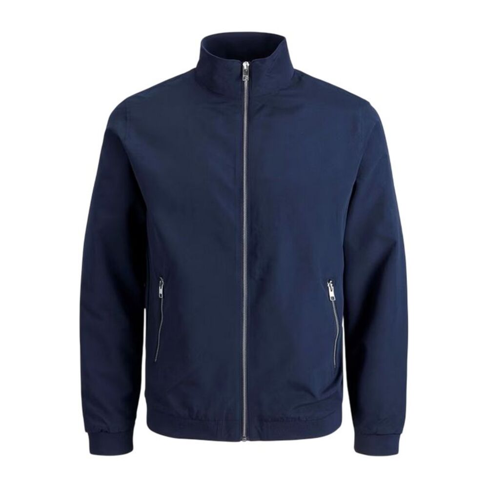 Jack And Jones Mens Rush Regular Harrington Jacket / Navy Blazer